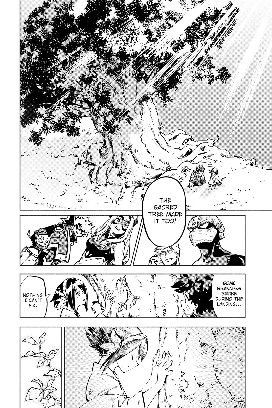 My Hero Academia Team Up Mission Chapter 11 page 32 - Chapter 11: Guardian Deity of the Green Valley