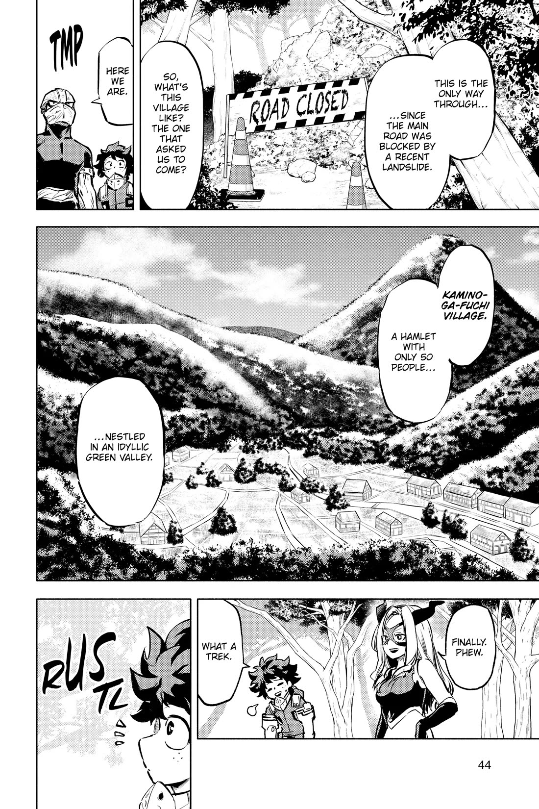 My Hero Academia Team Up Mission Chapter 11 page 4 - Chapter 11: Guardian Deity of the Green Valley