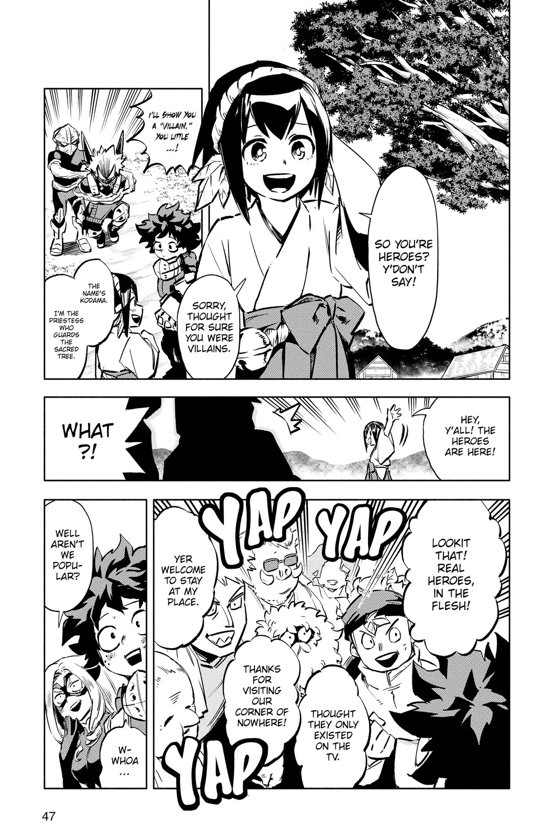 My Hero Academia Team Up Mission Chapter 11 page 7 - Chapter 11: Guardian Deity of the Green Valley