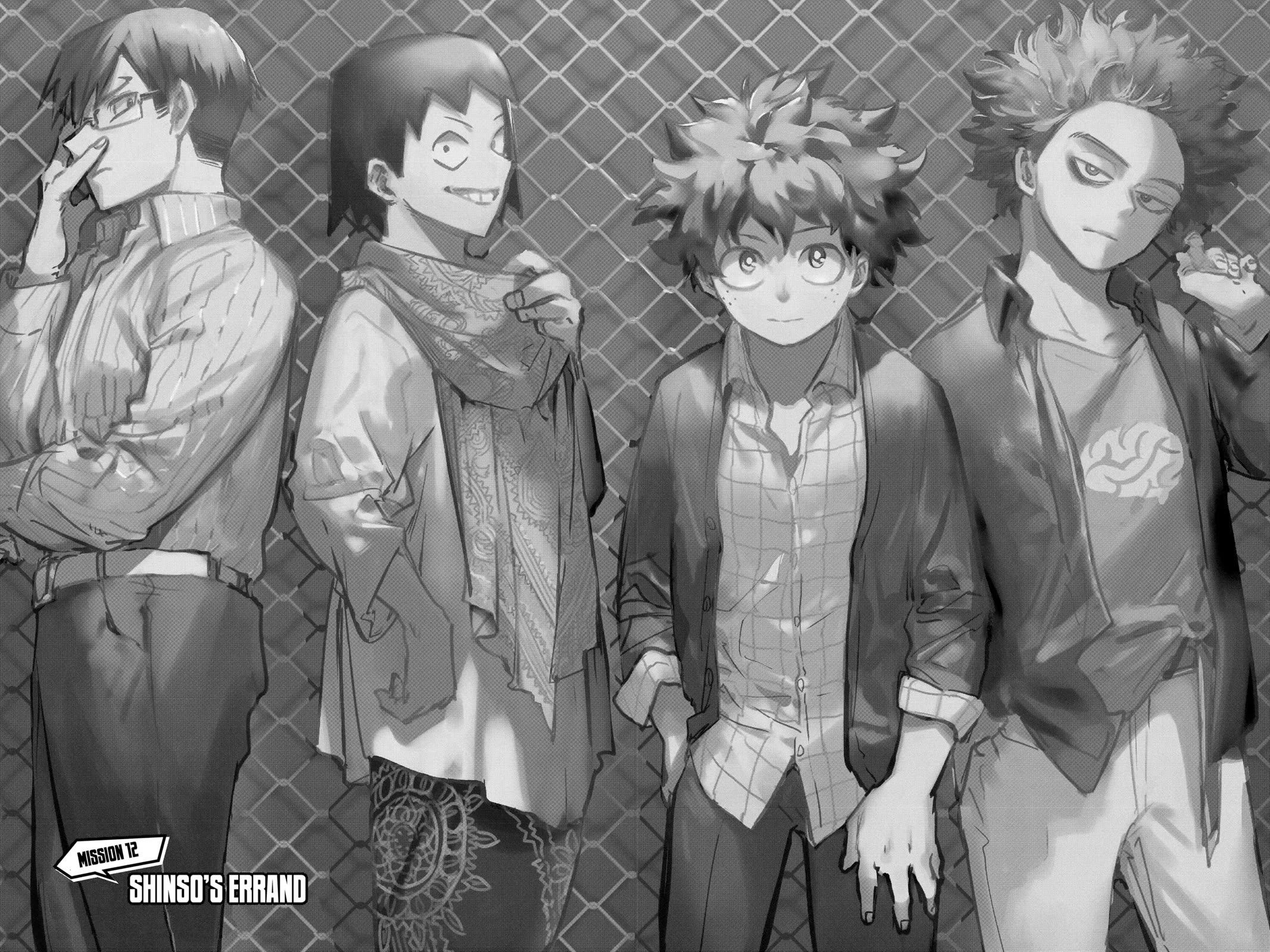 My Hero Academia Team Up Mission Chapter 12 page 1 - Chapter 12: Shinso's Errand