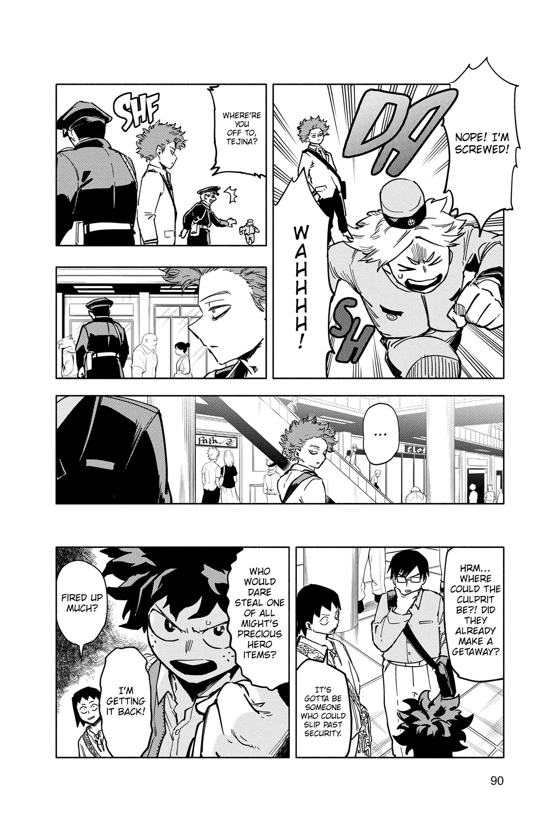 My Hero Academia Team Up Mission Chapter 12 page 15 - Chapter 12: Shinso's Errand