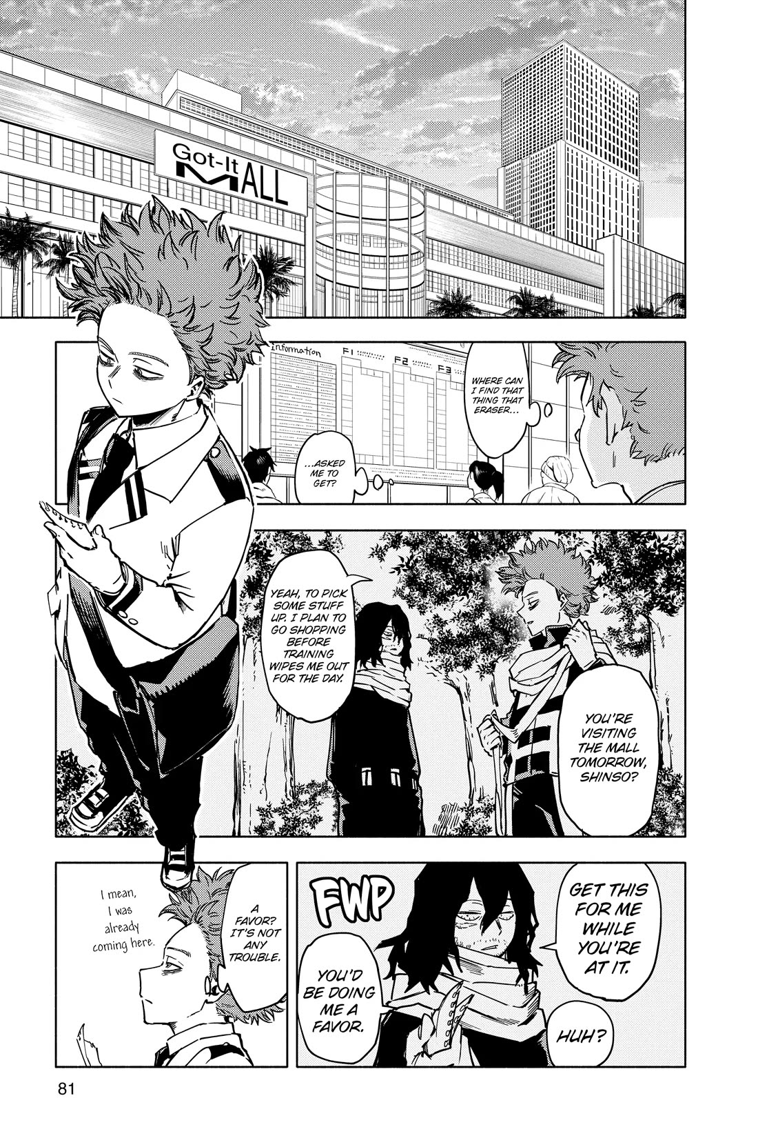 My Hero Academia Team Up Mission Chapter 12 page 6 - Chapter 12: Shinso's Errand