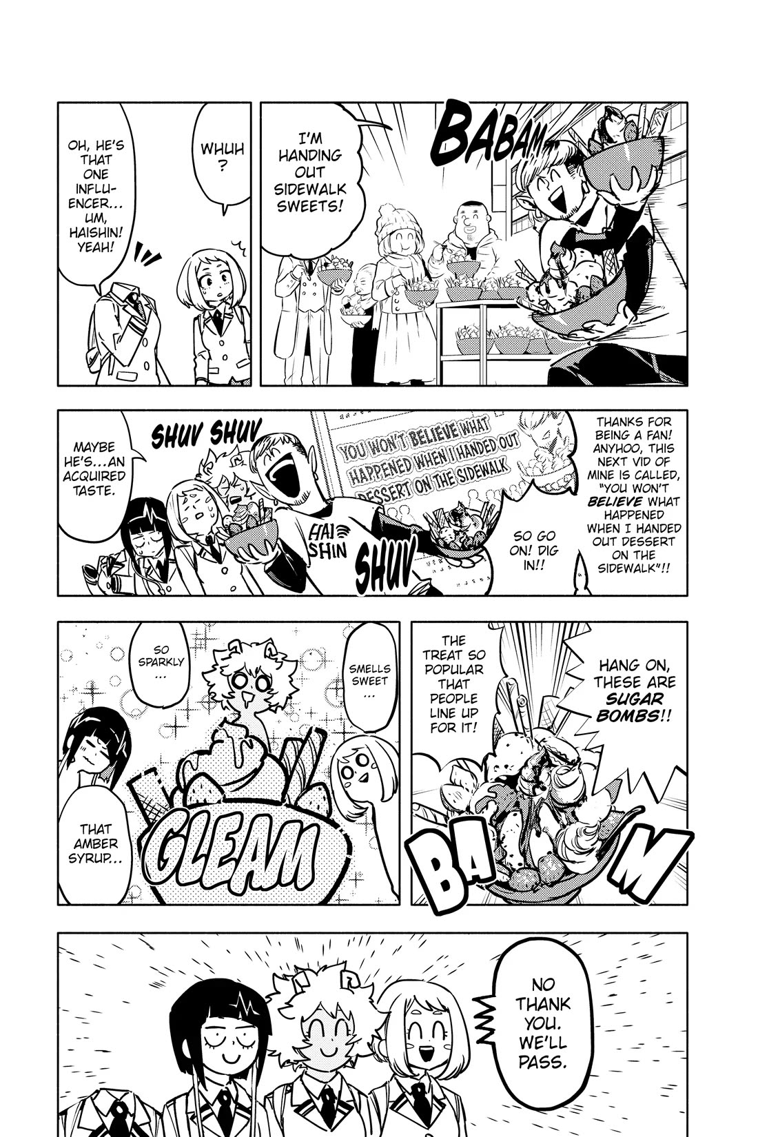 My Hero Academia Team Up Mission Chapter 13 page 14 - Chapter 13: High-Calorie Girls