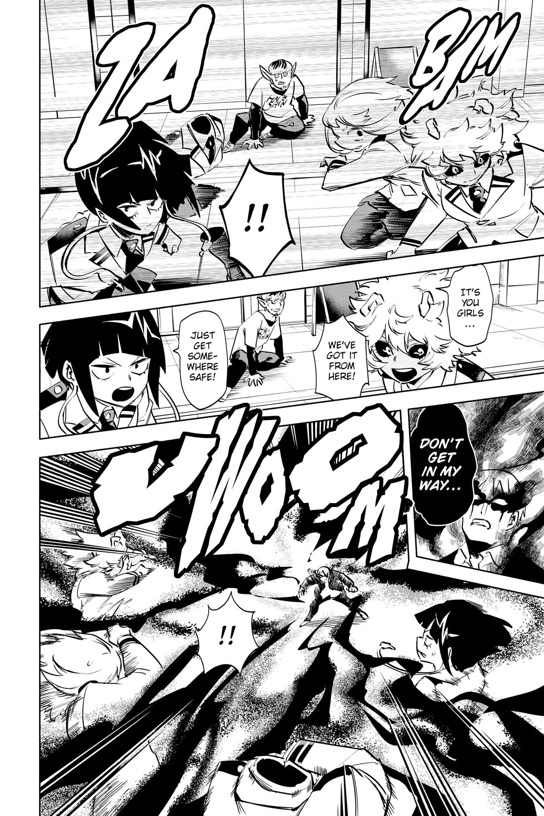 My Hero Academia Team Up Mission Chapter 13 page 17 - Chapter 13: High-Calorie Girls