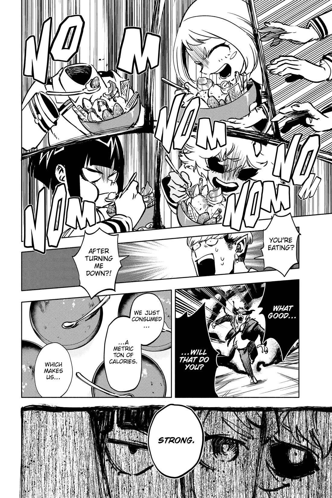 My Hero Academia Team Up Mission Chapter 13 page 21 - Chapter 13: High-Calorie Girls