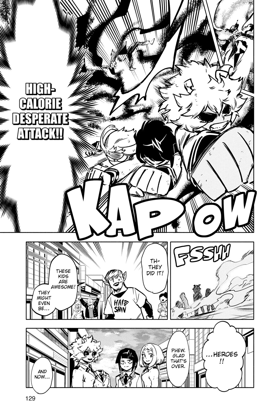 My Hero Academia Team Up Mission Chapter 13 page 22 - Chapter 13: High-Calorie Girls