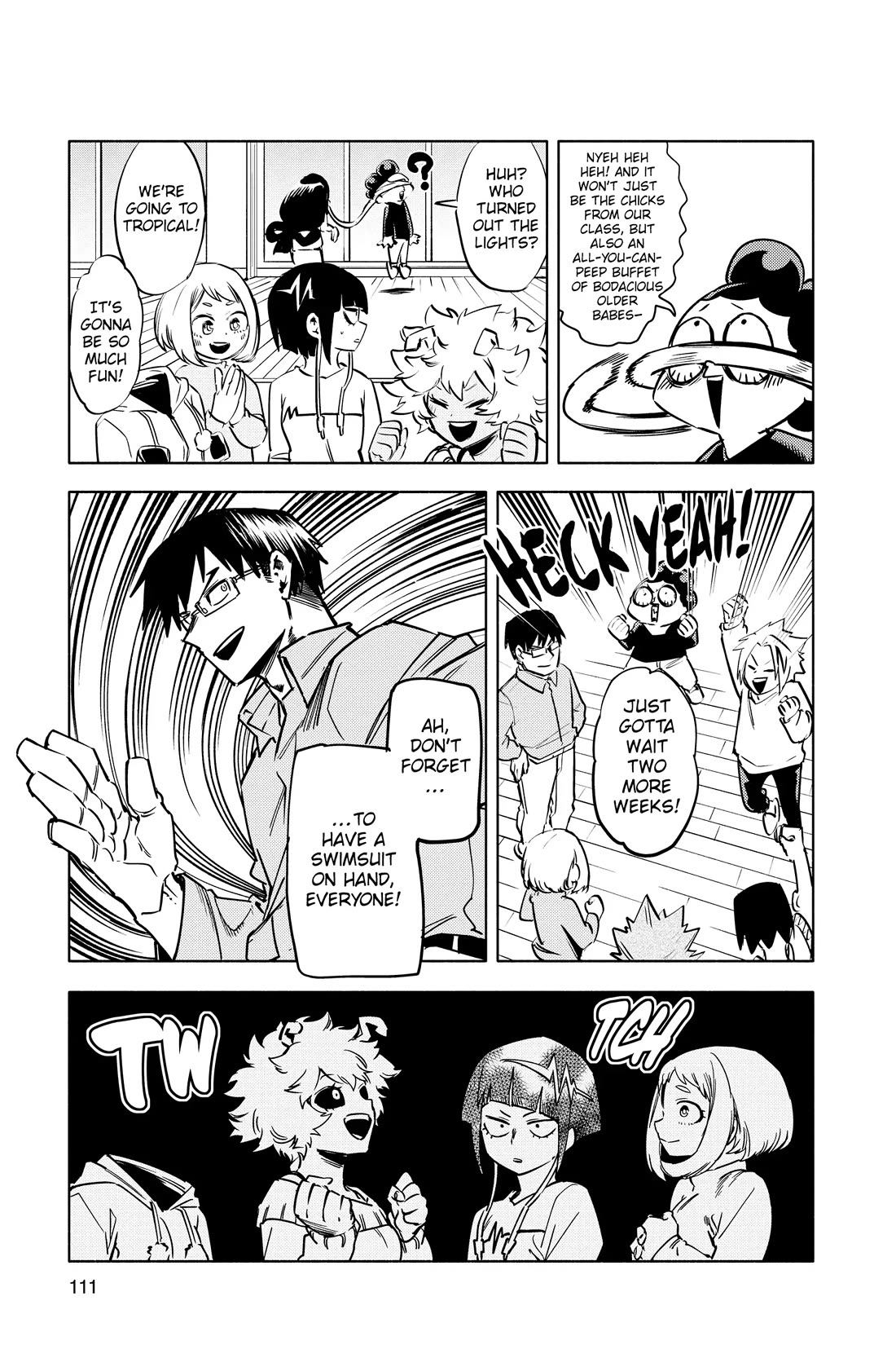 My Hero Academia Team Up Mission Chapter 13 page 4 - Chapter 13: High-Calorie Girls