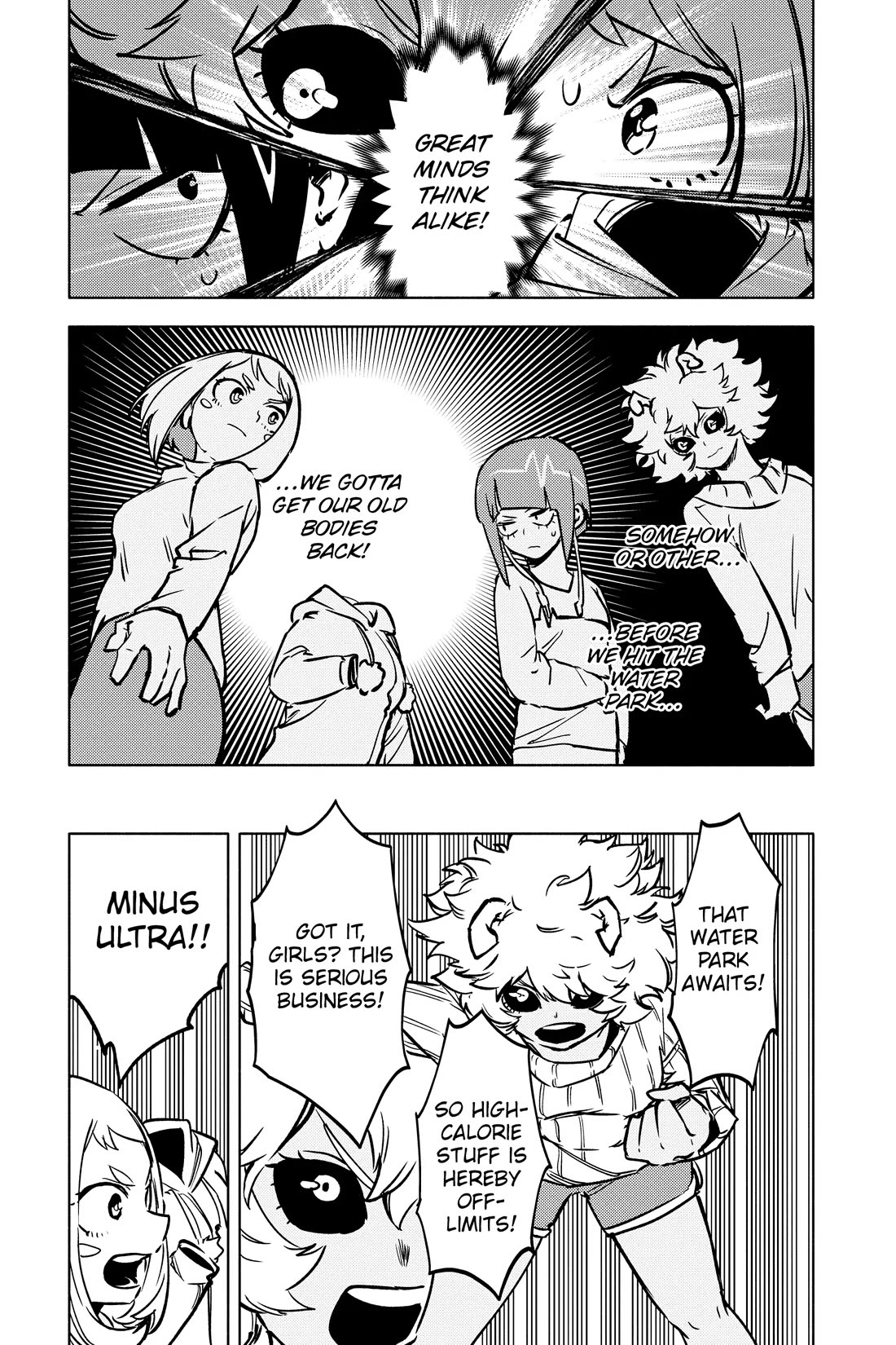 My Hero Academia Team Up Mission Chapter 13 page 6 - Chapter 13: High-Calorie Girls