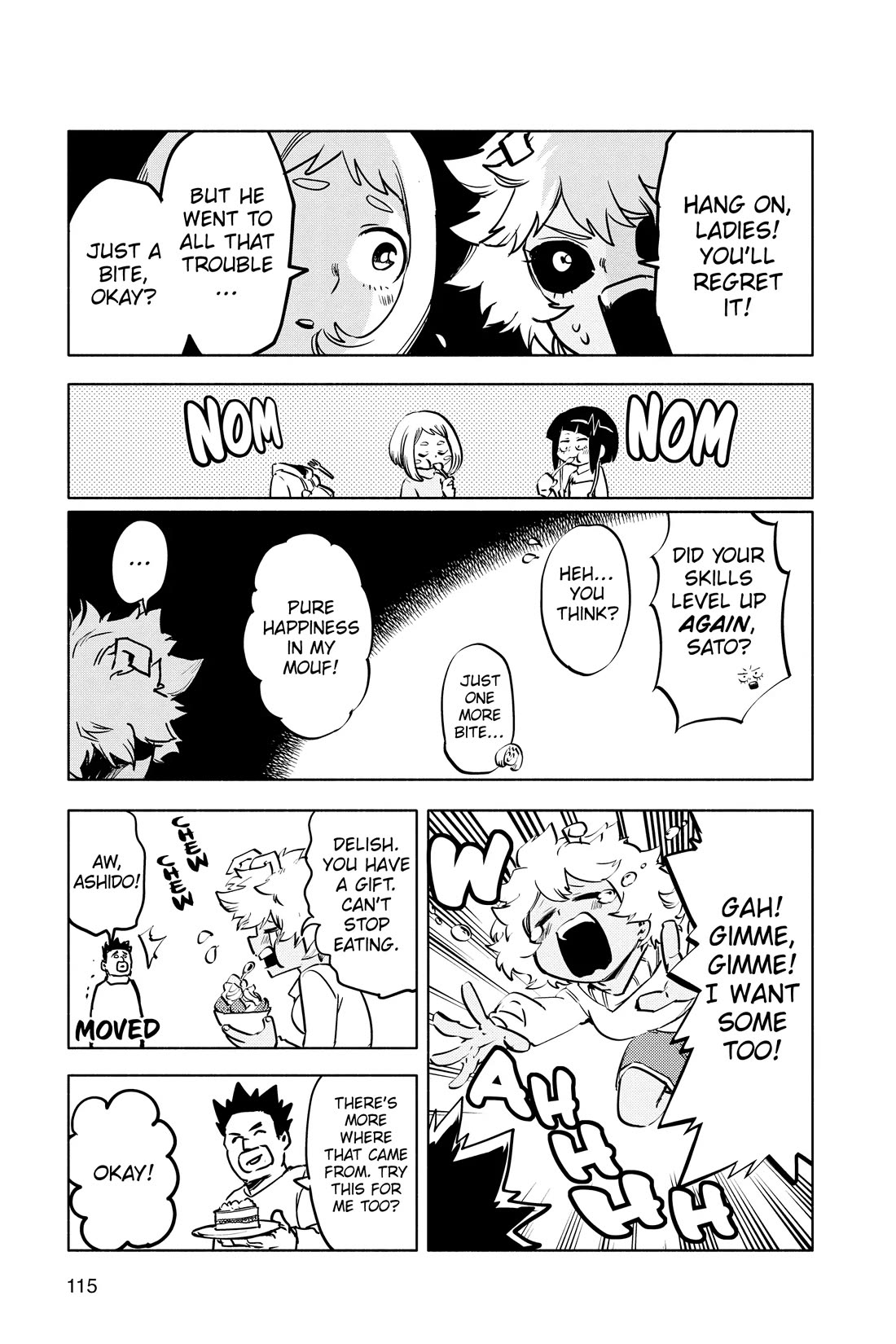 My Hero Academia Team Up Mission Chapter 13 page 8 - Chapter 13: High-Calorie Girls