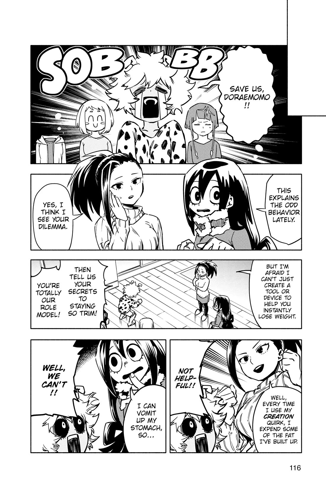 My Hero Academia Team Up Mission Chapter 13 page 9 - Chapter 13: High-Calorie Girls