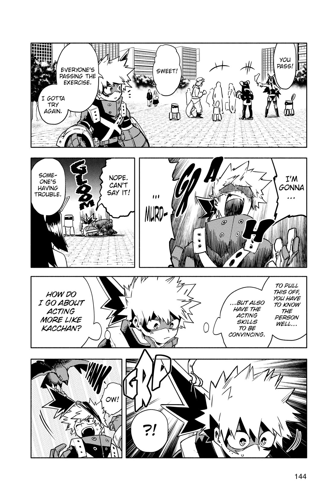 My Hero Academia Team Up Mission Chapter 14 page 12 - Chapter 14: Shuffle It Up, Class A!