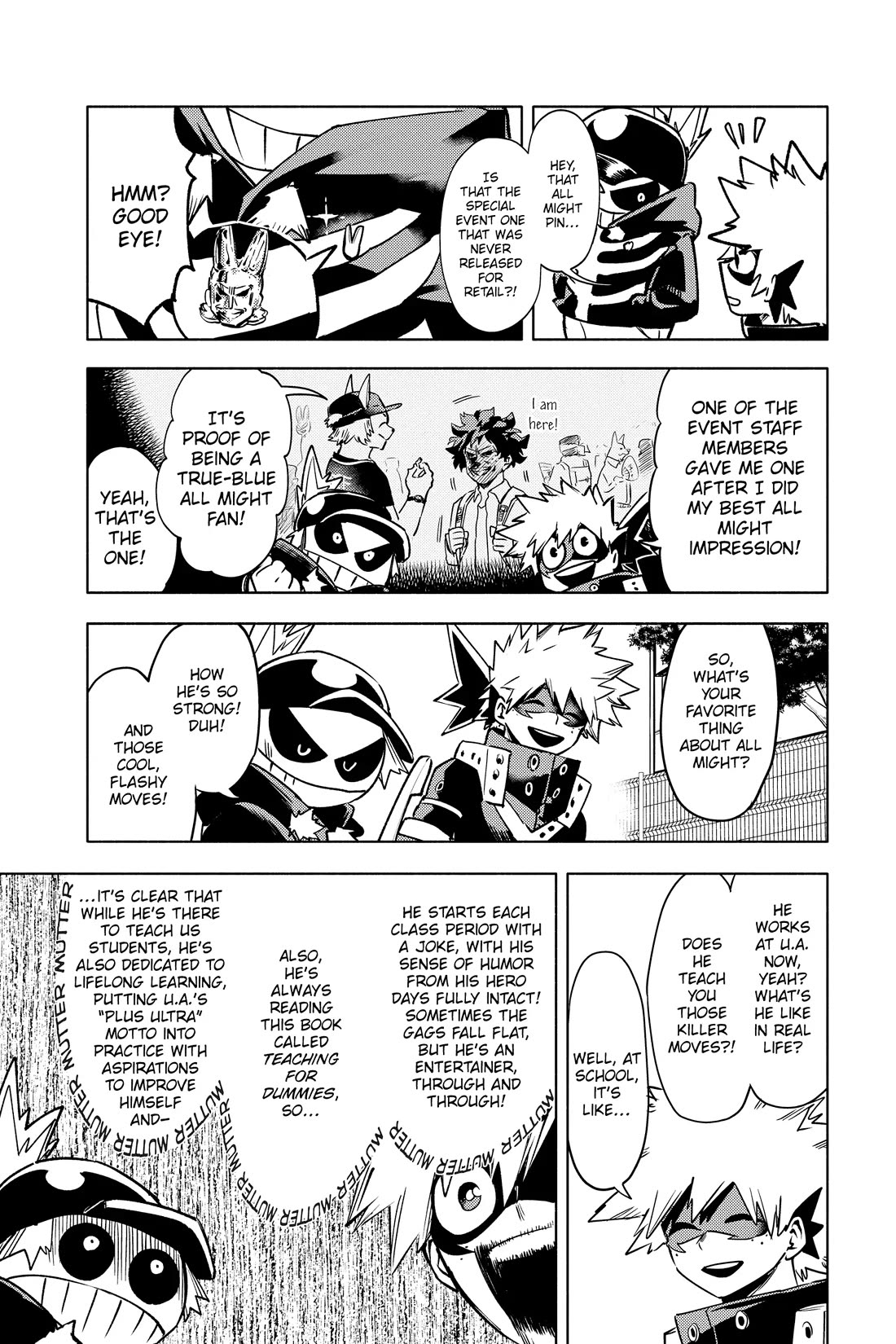My Hero Academia Team Up Mission Chapter 14 page 21 - Chapter 14: Shuffle It Up, Class A!