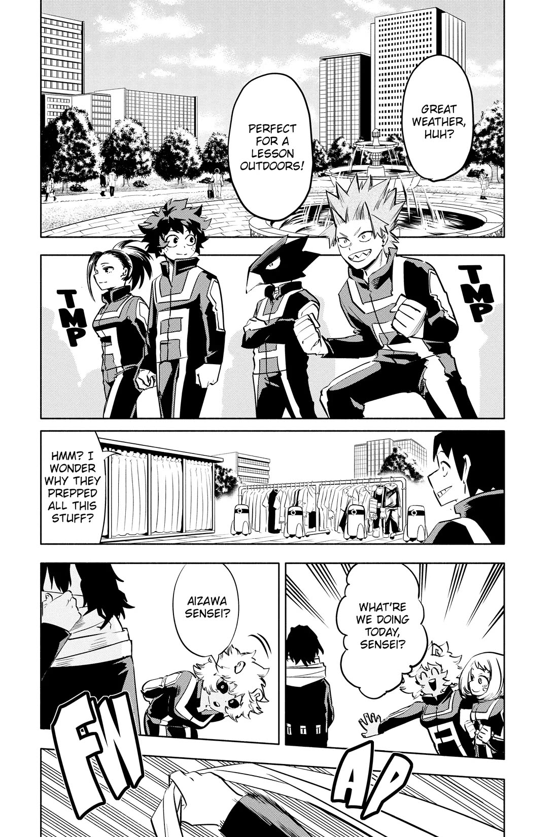 My Hero Academia Team Up Mission Chapter 14 page 3 - Chapter 14: Shuffle It Up, Class A!