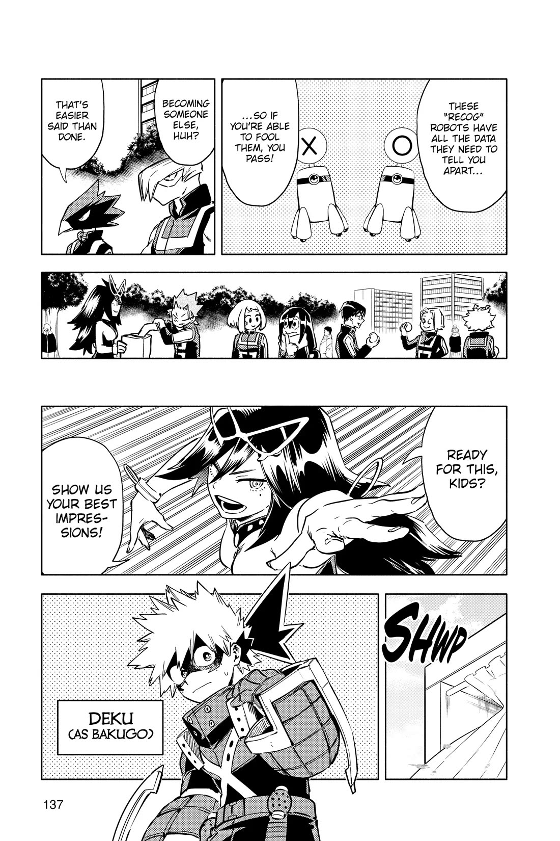 My Hero Academia Team Up Mission Chapter 14 page 5 - Chapter 14: Shuffle It Up, Class A!
