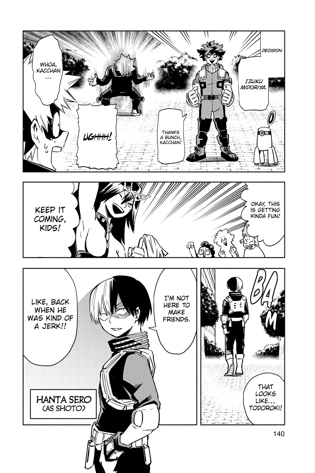 My Hero Academia Team Up Mission Chapter 14 page 8 - Chapter 14: Shuffle It Up, Class A!