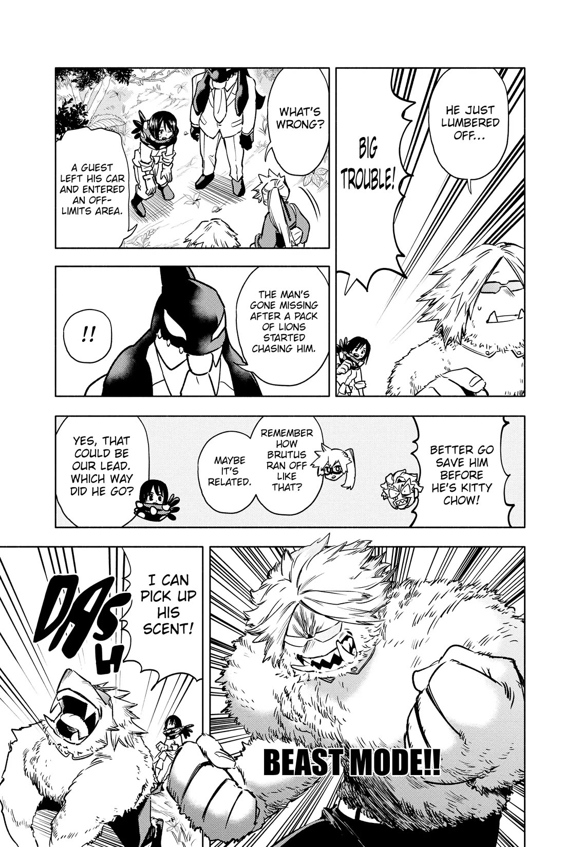 My Hero Academia Team Up Mission Chapter 15 page 16 - Chapter 15: The Wild Way of the Beast