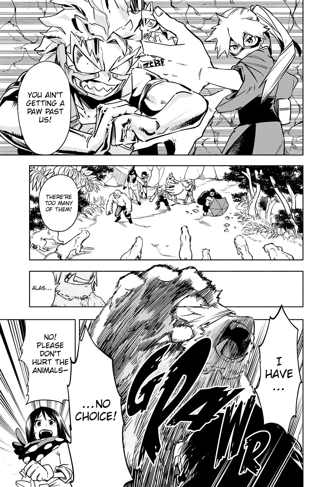 My Hero Academia Team Up Mission Chapter 15 page 20 - Chapter 15: The Wild Way of the Beast
