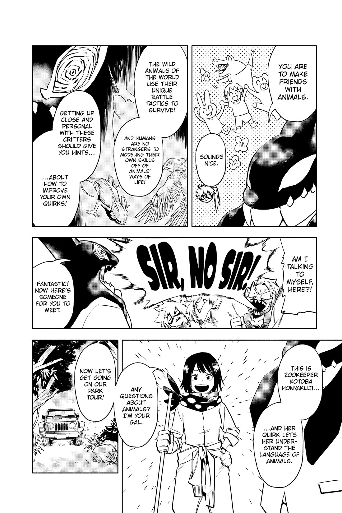 My Hero Academia Team Up Mission Chapter 15 page 3 - Chapter 15: The Wild Way of the Beast