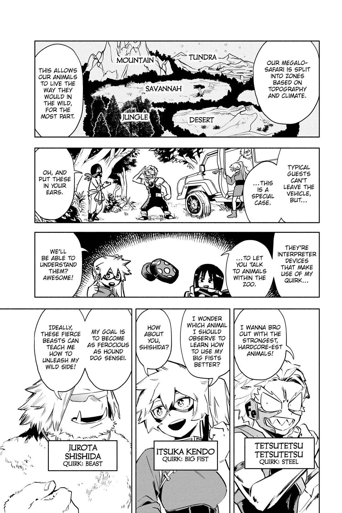 My Hero Academia Team Up Mission Chapter 15 page 4 - Chapter 15: The Wild Way of the Beast