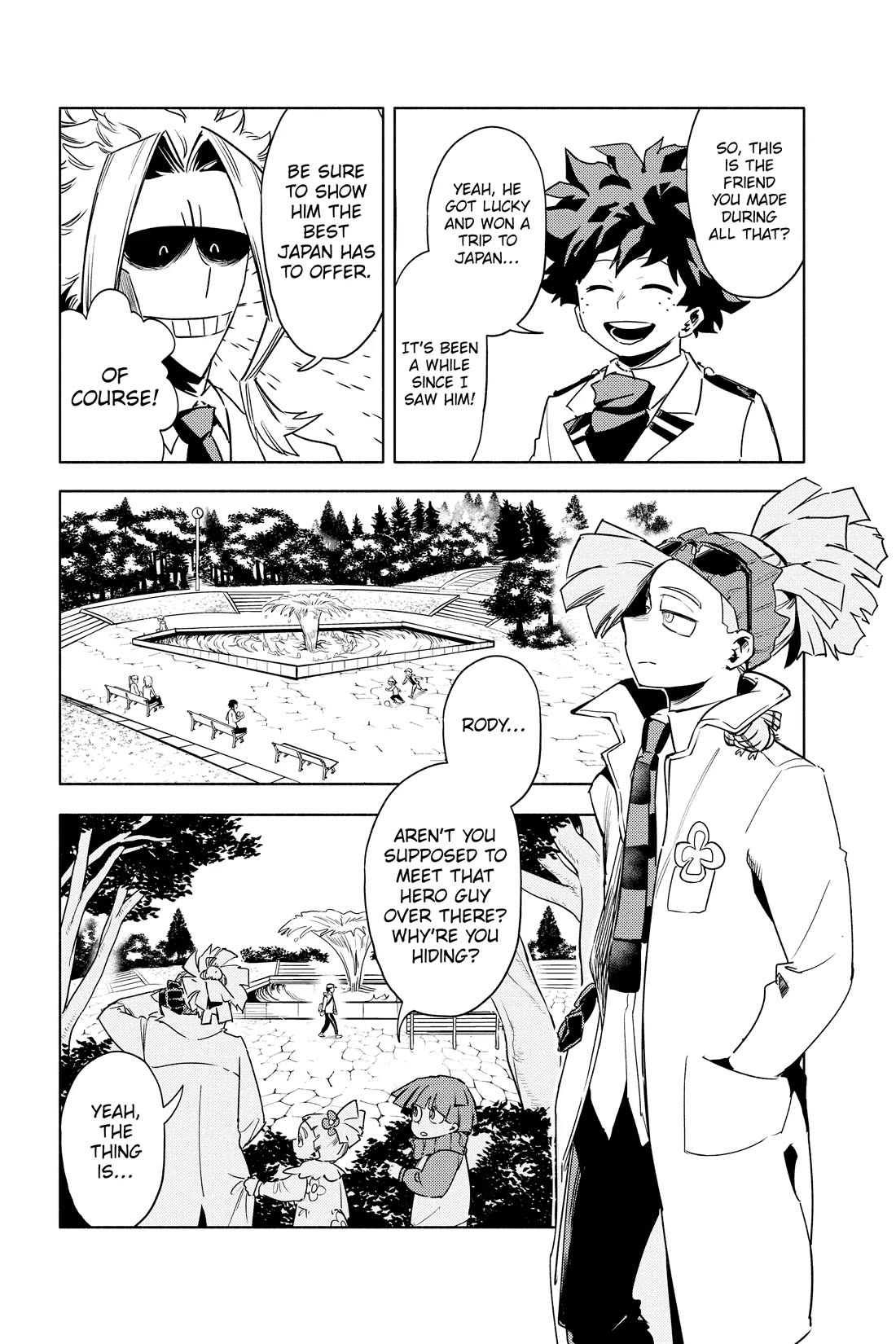 My Hero Academia Team Up Mission Chapter 16 page 3 - Chapter 16: The Soul Clan Visits Japan