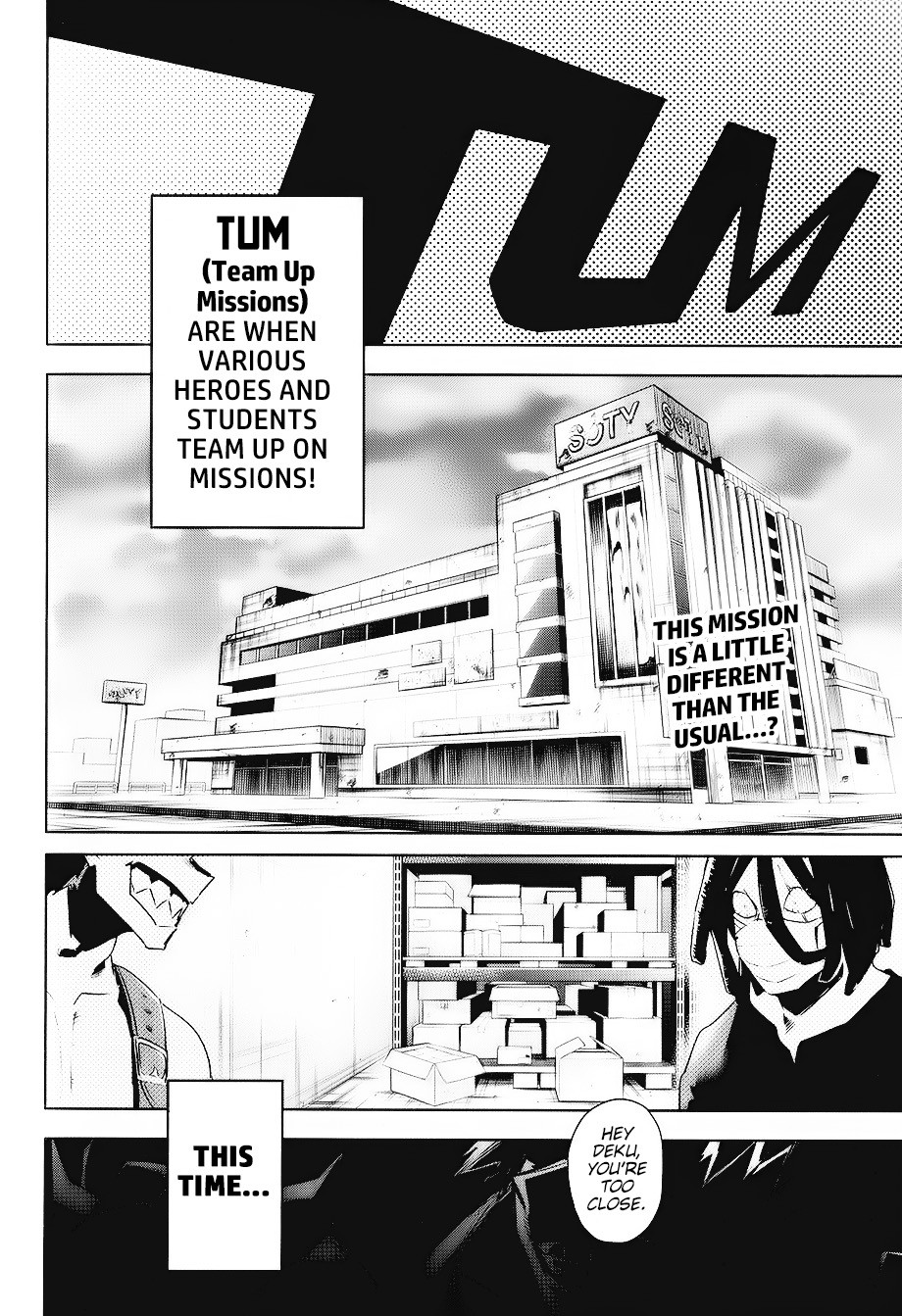 My Hero Academia Team Up Mission Chapter 2 page 3 - Chapter 2: Mission 2: Infiltration! The Fastest Hero