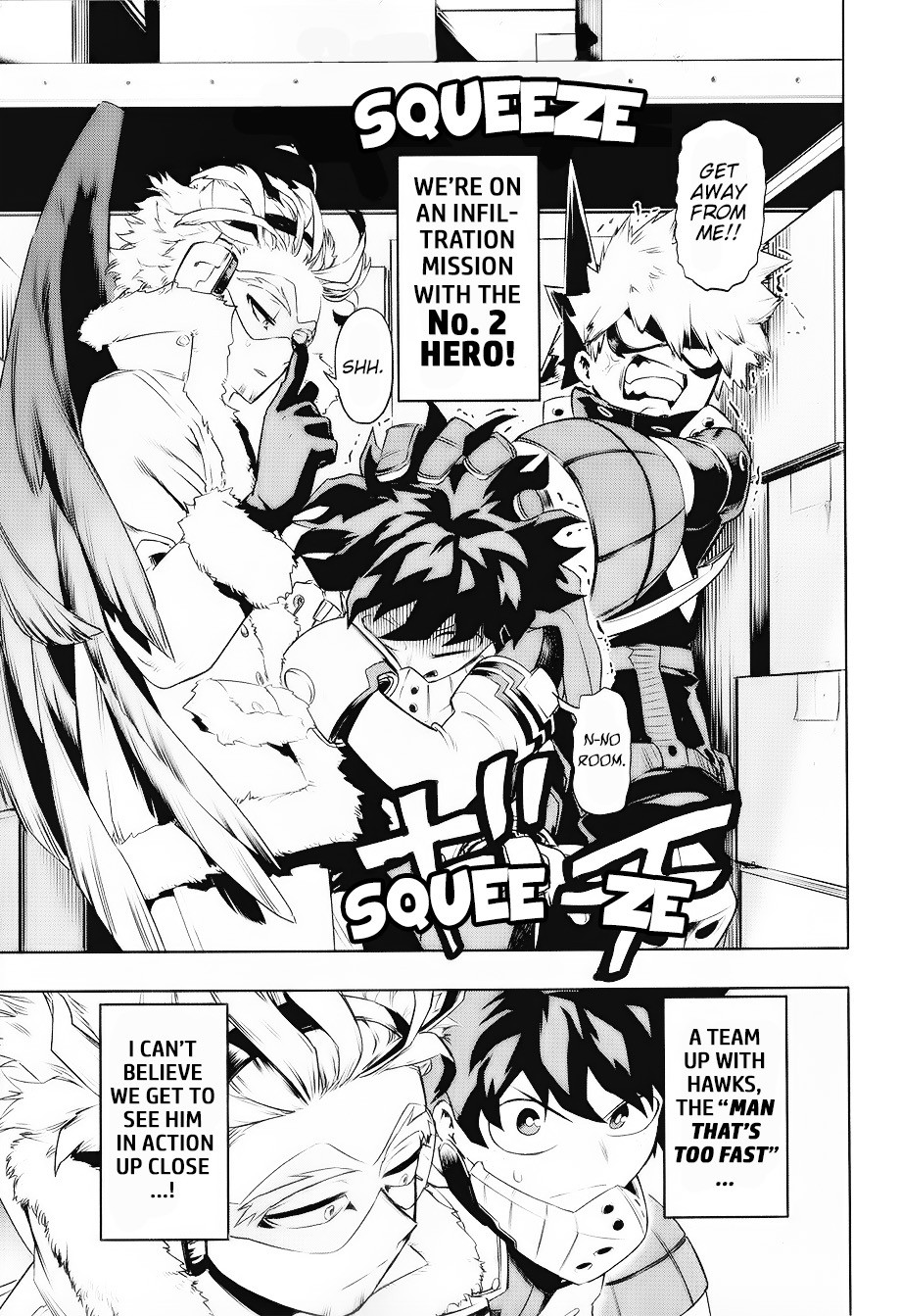 My Hero Academia Team Up Mission Chapter 2 page 4 - Chapter 2: Mission 2: Infiltration! The Fastest Hero