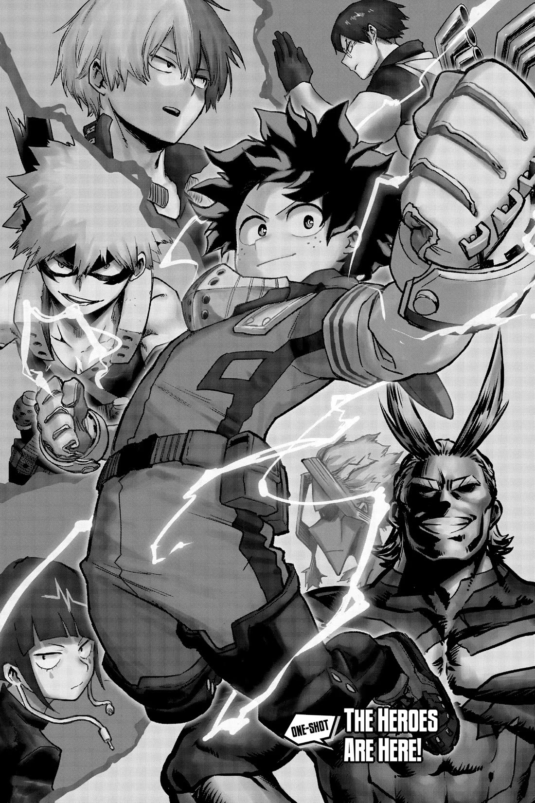 My Hero Academia Team Up Mission Chapter 3.5 page 1 - Chapter 3.5: One-Shot: The Heroes Are Here!
