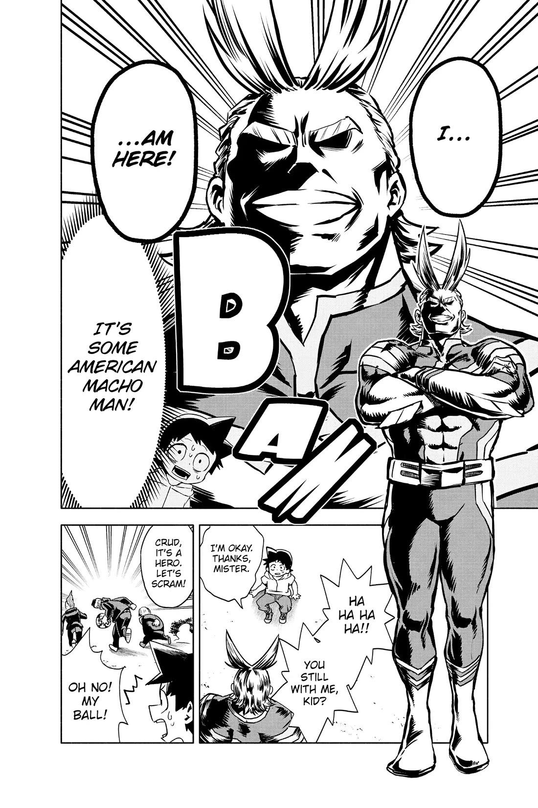 My Hero Academia Team Up Mission Chapter 3.5 page 5 - Chapter 3.5: One-Shot: The Heroes Are Here!