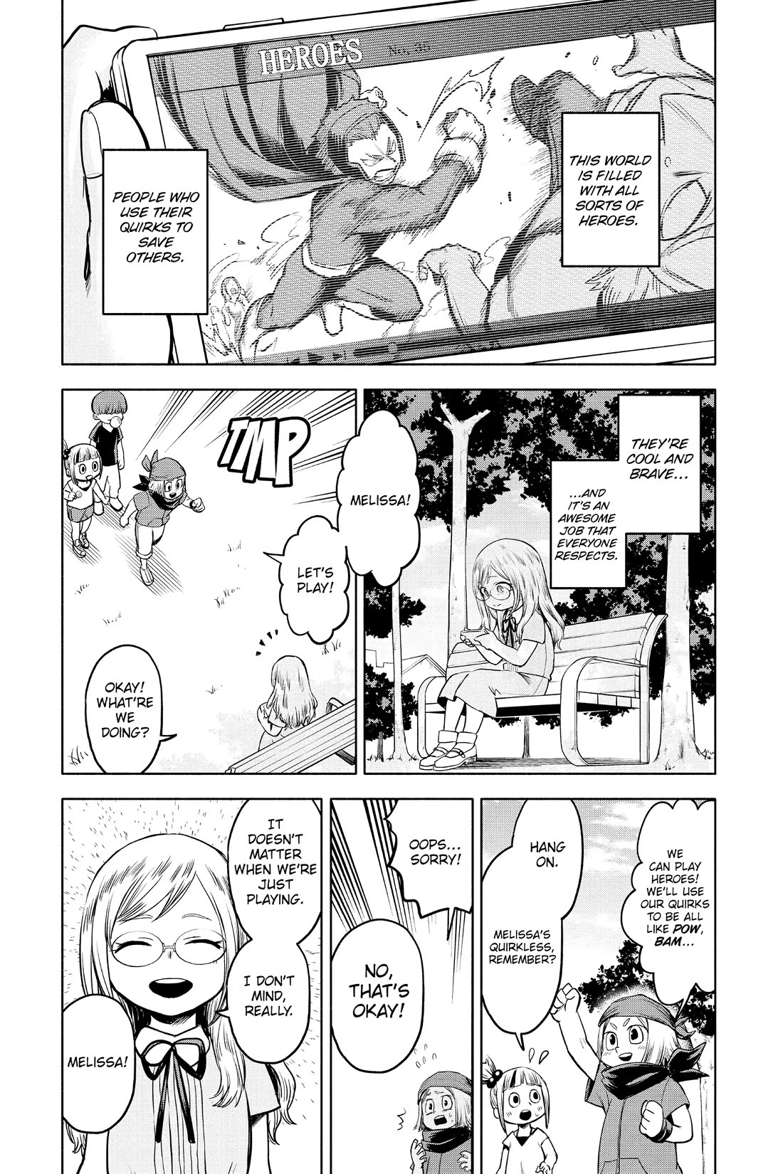 My Hero Academia Team Up Mission Chapter 3.6 page 3 - Chapter 3.6: One-Shot: Everyone Is Someone's Hero