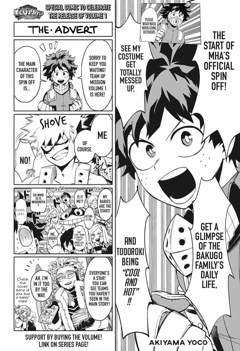 My Hero Academia Team Up Mission Chapter 3 page 1 - Chapter 3: Mission 3: Two Supporters