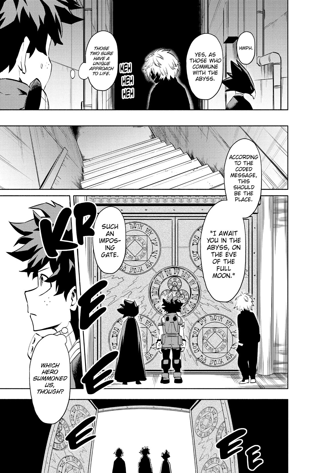 My Hero Academia Team Up Mission Chapter 4 page 10 - Chapter 4: Those Who Commune with the Abyss