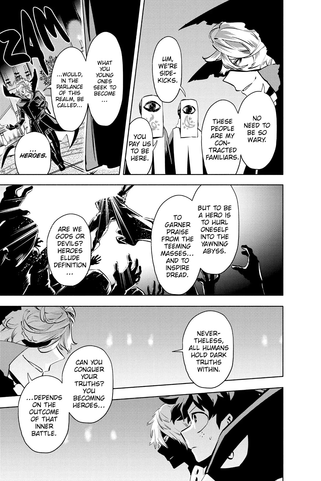 My Hero Academia Team Up Mission Chapter 4 page 12 - Chapter 4: Those Who Commune with the Abyss