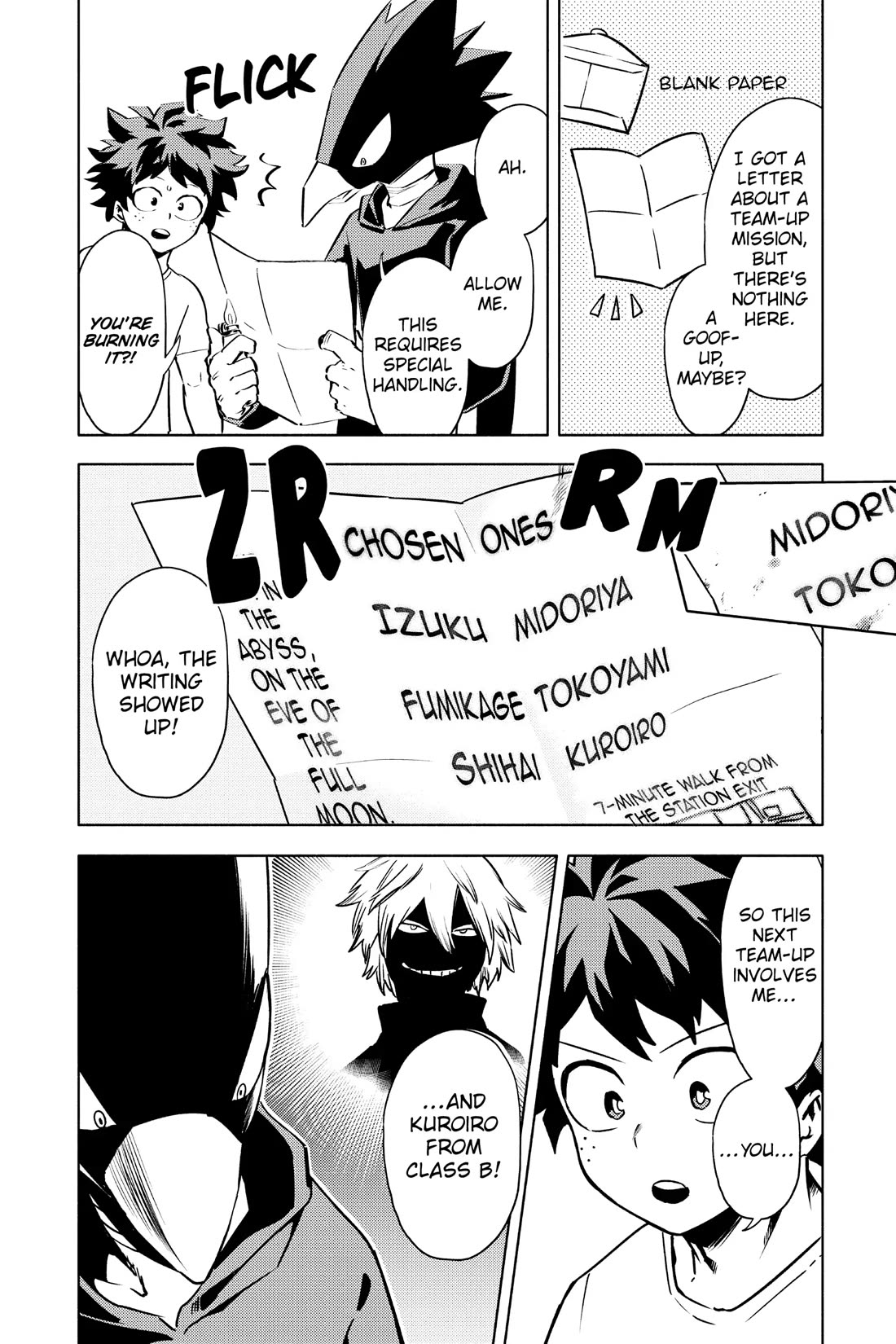 My Hero Academia Team Up Mission Chapter 4 page 7 - Chapter 4: Those Who Commune with the Abyss