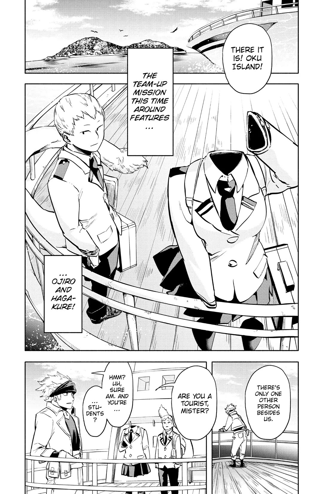 My Hero Academia Team Up Mission Chapter 6 page 2 - Chapter 6: Just Do Your Best, Ojiro!