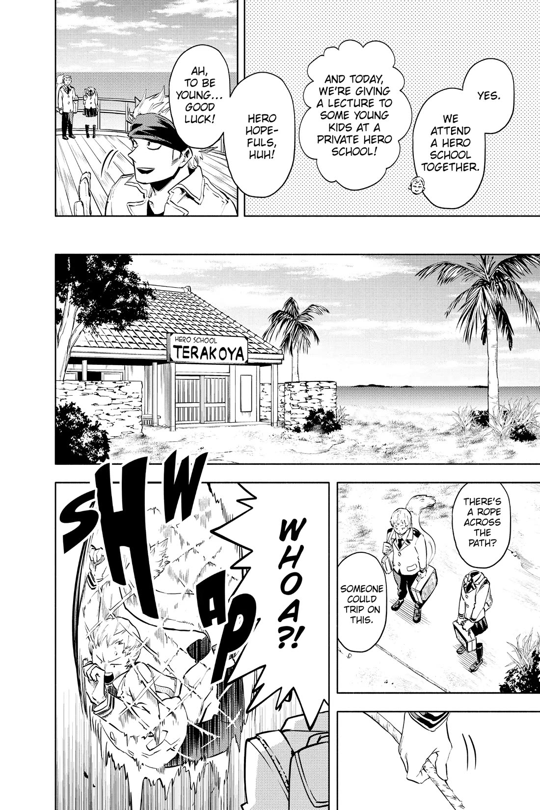 My Hero Academia Team Up Mission Chapter 6 page 3 - Chapter 6: Just Do Your Best, Ojiro!