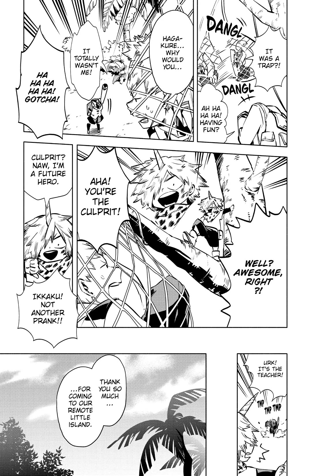 My Hero Academia Team Up Mission Chapter 6 page 4 - Chapter 6: Just Do Your Best, Ojiro!