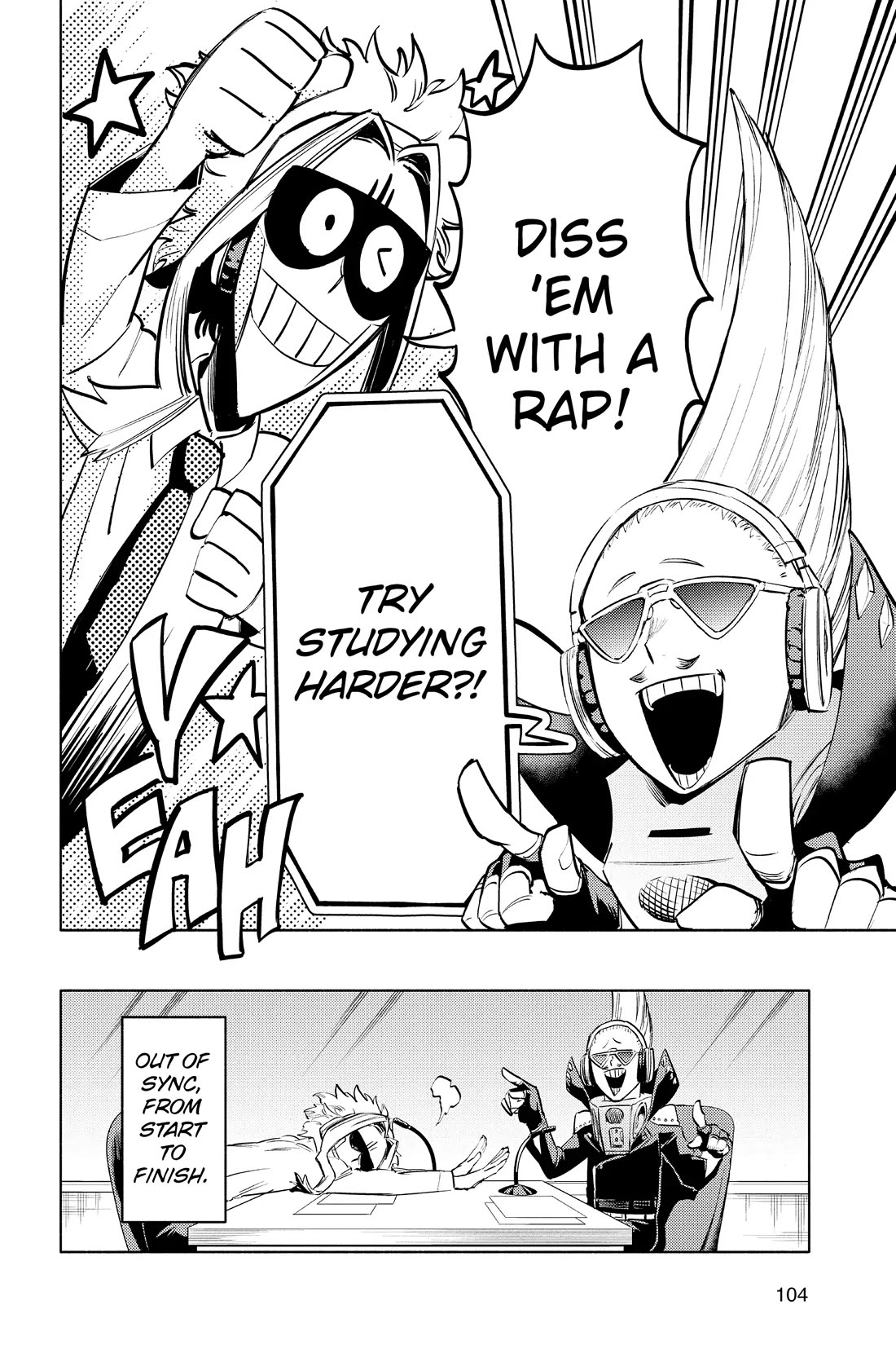 My Hero Academia Team Up Mission Chapter 7 page 11 - Chapter 7: Might and Mic's "Put Your Hands Up" Radio