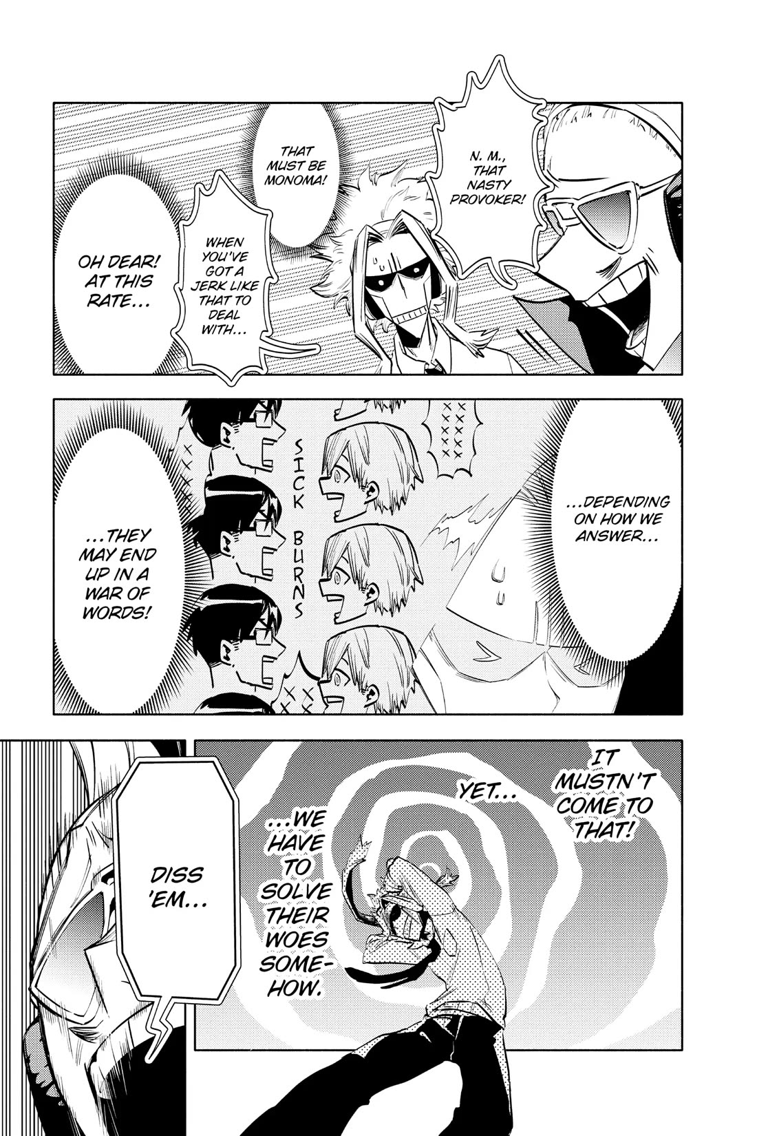 My Hero Academia Team Up Mission Chapter 7 page 8 - Chapter 7: Might and Mic's "Put Your Hands Up" Radio