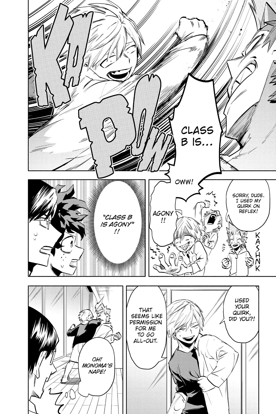 My Hero Academia Team Up Mission Chapter 8 page 10 - Chapter 8: Class A vs. Monoma
