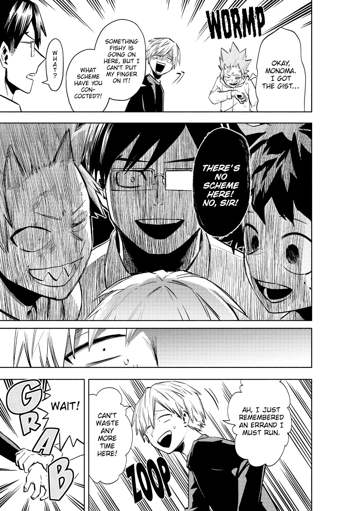My Hero Academia Team Up Mission Chapter 8 page 13 - Chapter 8: Class A vs. Monoma