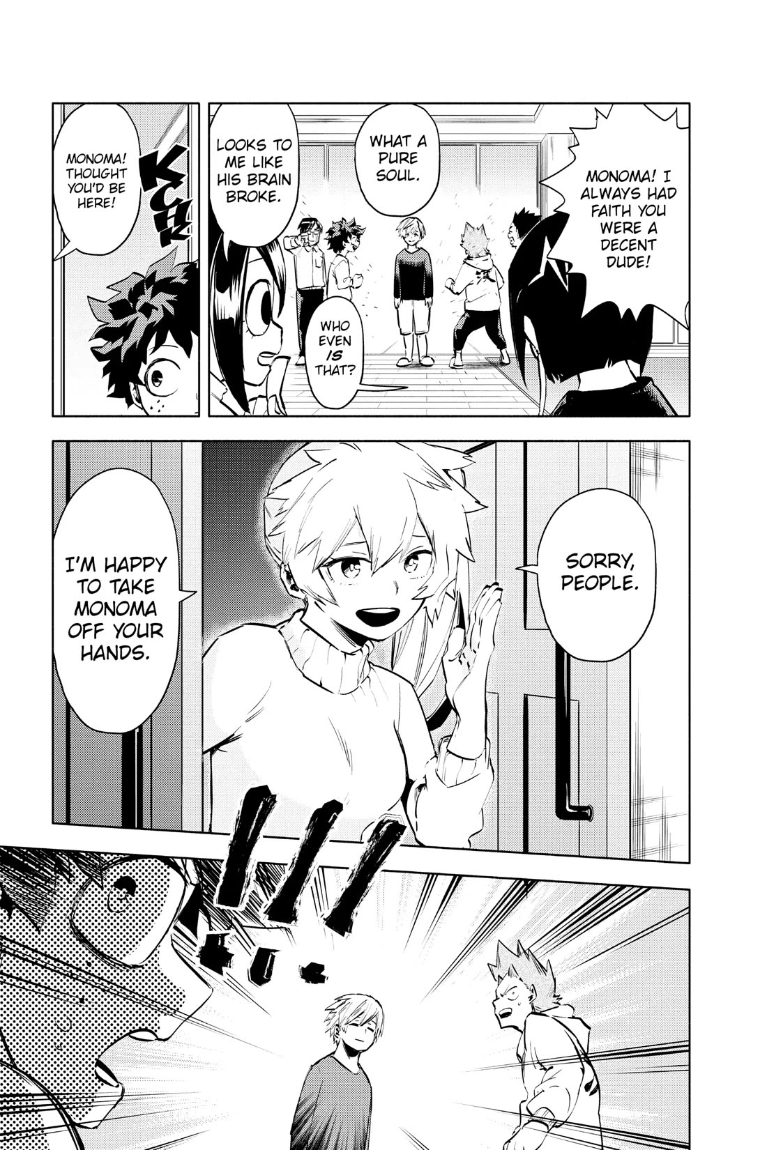 My Hero Academia Team Up Mission Chapter 8 page 17 - Chapter 8: Class A vs. Monoma