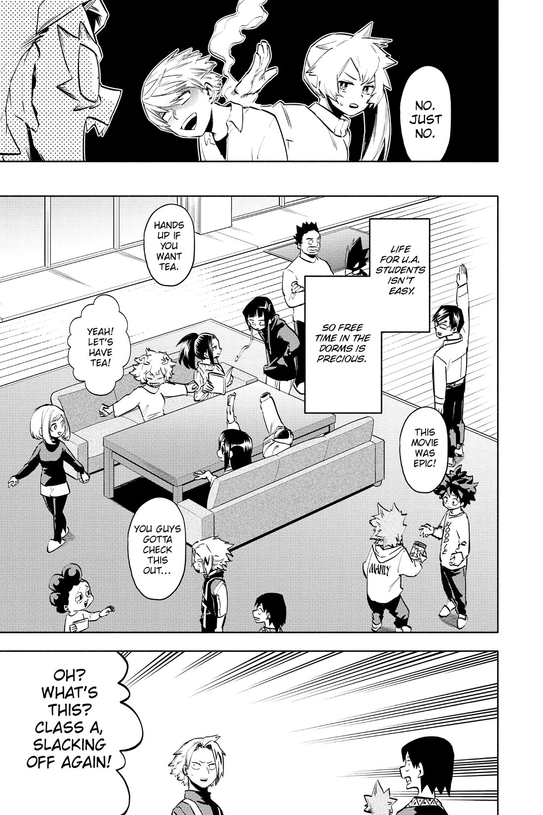My Hero Academia Team Up Mission Chapter 8 page 3 - Chapter 8: Class A vs. Monoma