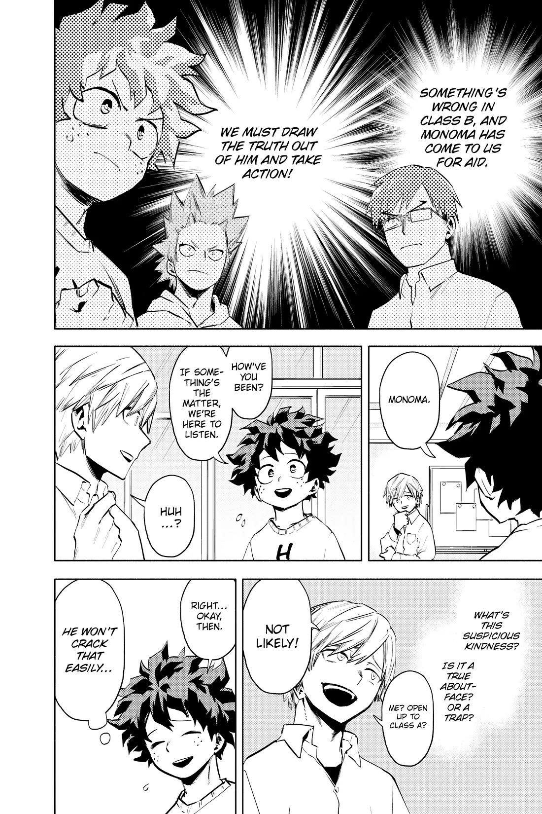 My Hero Academia Team Up Mission Chapter 8 page 8 - Chapter 8: Class A vs. Monoma