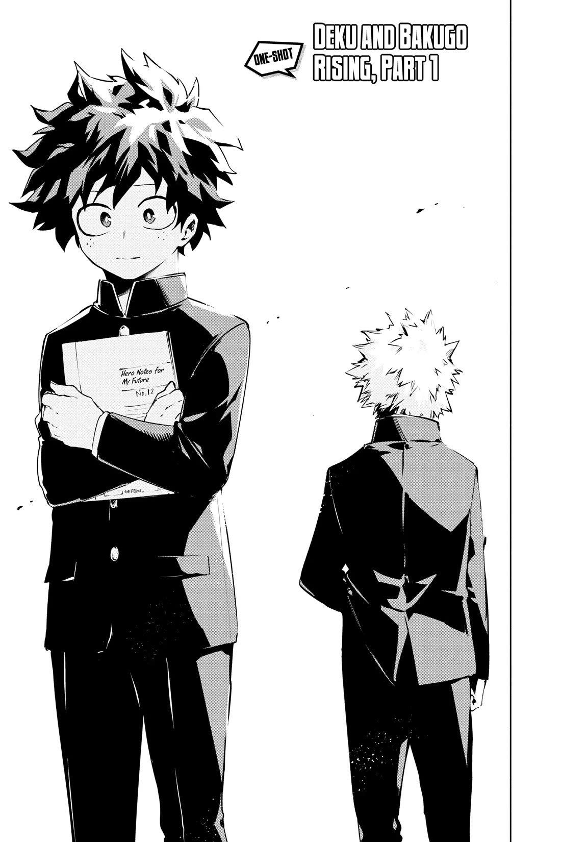 My Hero Academia Team Up Mission Chapter 9.5 page 1 - Chapter 9.5: One-Shot: Deku and Bakugo Rising, Part 1