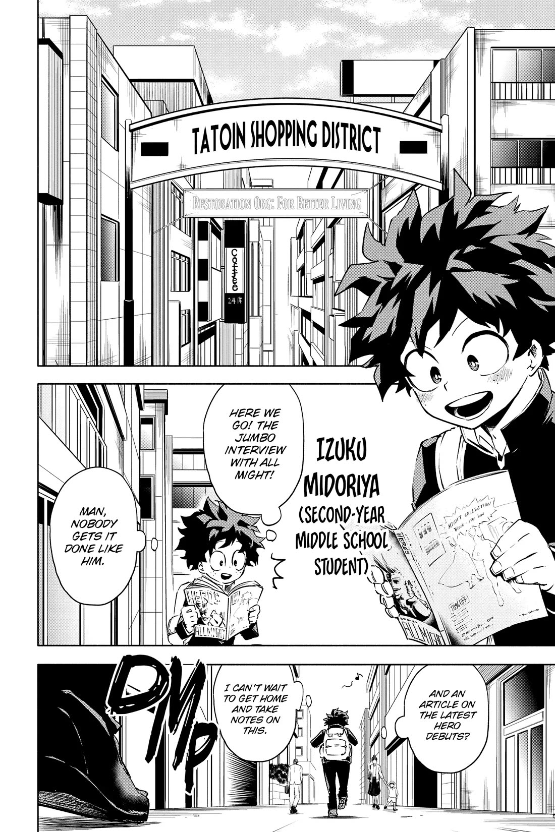 My Hero Academia Team Up Mission Chapter 9.5 page 2 - Chapter 9.5: One-Shot: Deku and Bakugo Rising, Part 1