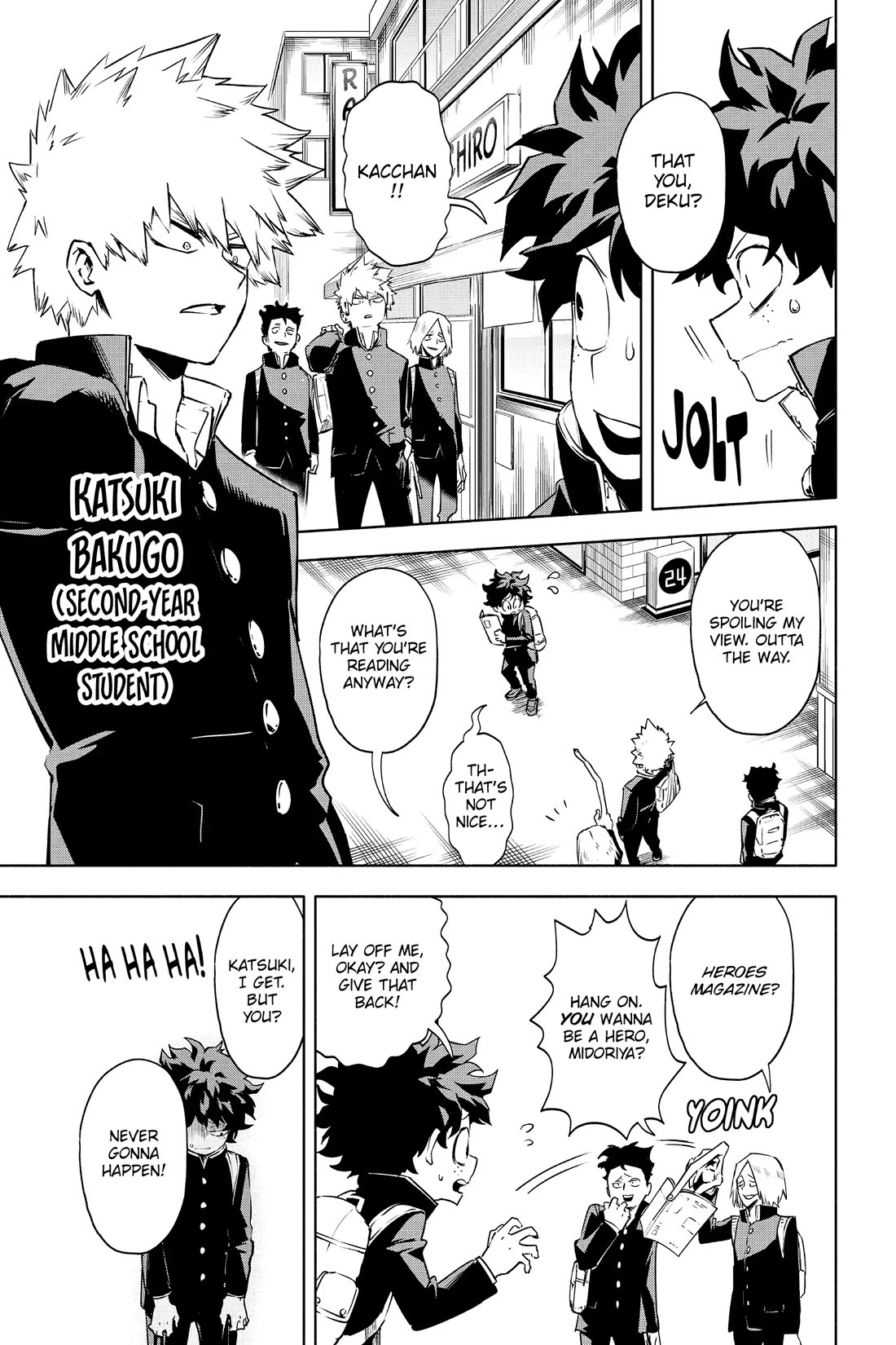My Hero Academia Team Up Mission Chapter 9.5 page 3 - Chapter 9.5: One-Shot: Deku and Bakugo Rising, Part 1