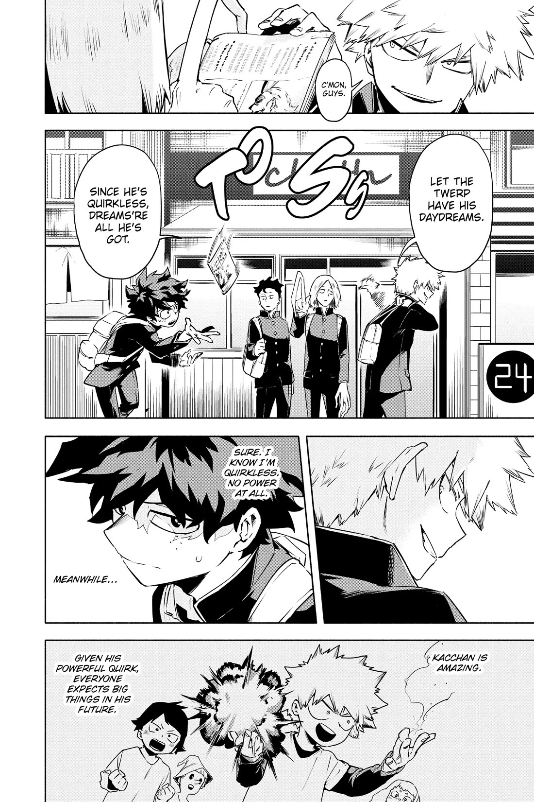 My Hero Academia Team Up Mission Chapter 9.5 page 4 - Chapter 9.5: One-Shot: Deku and Bakugo Rising, Part 1