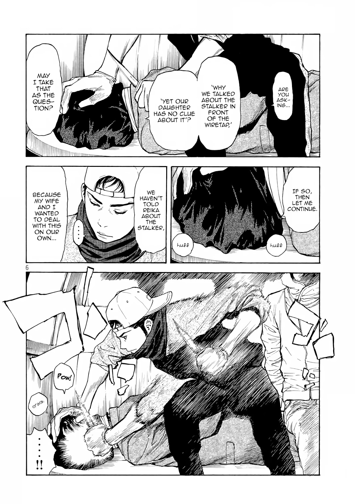 My Home Hero Chapter 10 page 6 - Chapter 10: Journey in the Dark
