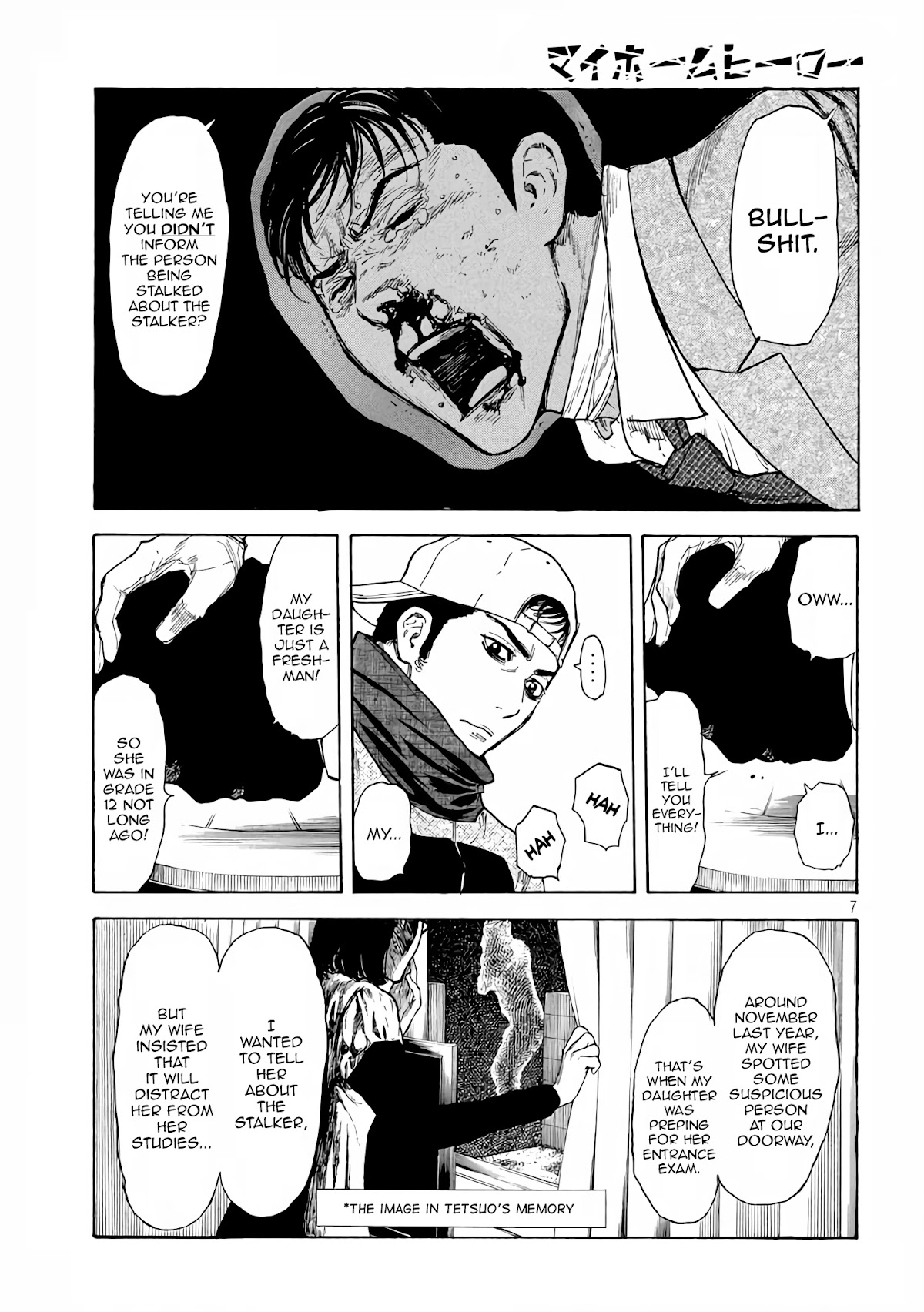 My Home Hero Chapter 10 page 7 - Chapter 10: Journey in the Dark