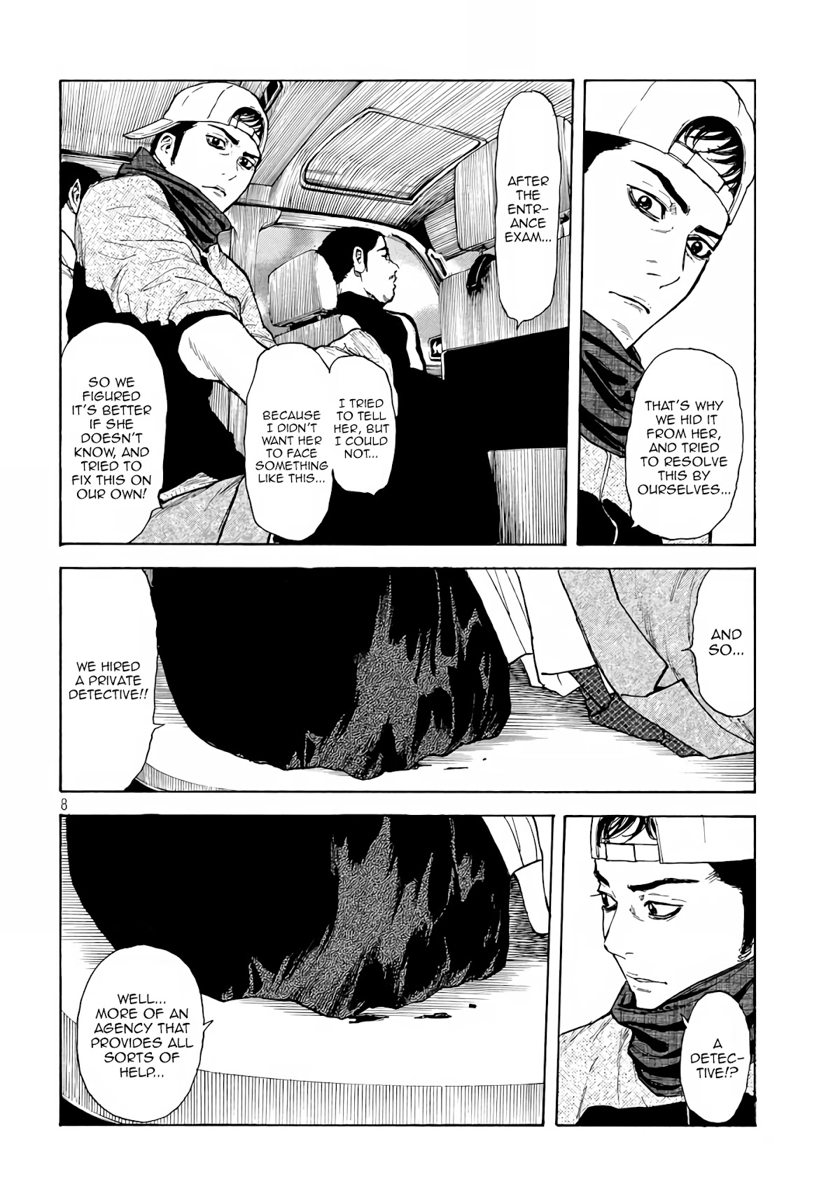 My Home Hero Chapter 10 page 8 - Chapter 10: Journey in the Dark